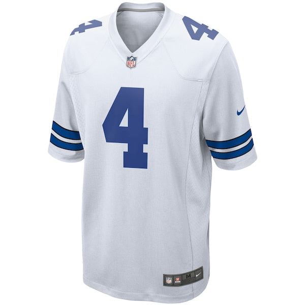 Dak Prescott Dallas Cowboys Nike Game Team Jersey - White/Navy