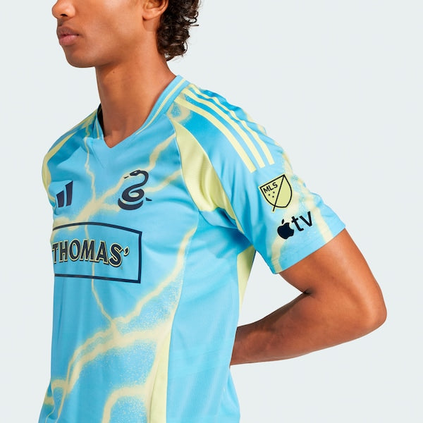 Philadelphia Union adidas 2025 The Voltage Kit Authentic Jersey - Blue