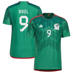 Raul Jimenez Mexico National Team adidas 2022/23 Home Authentic Player Jersey - Green