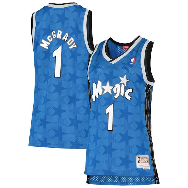 Tracy McGrady Orlando Magic Women's 2000/01 Hardwood Classics Swingman Jersey - Blue