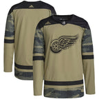 Detroit Red Wings adidas Military Appreciation Team Authentic Practice Jersey - Camo