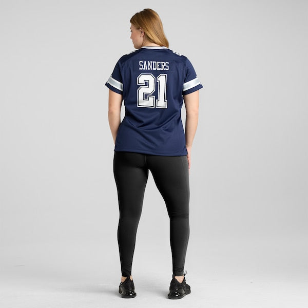 Deion Sanders Dallas Cowboys Nike Women's Team Retired Player Game Jersey -  Navy