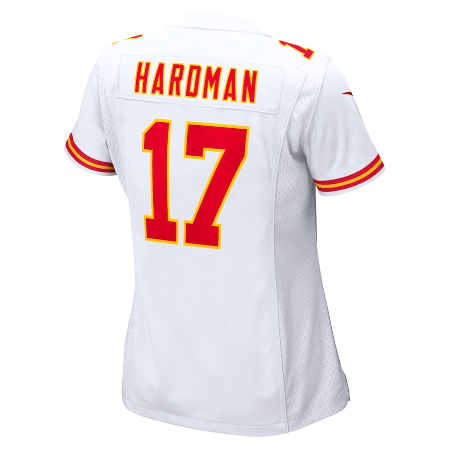 Mecole Hardman Kansas City Chiefs Nike Women's  Game Jersey -  White