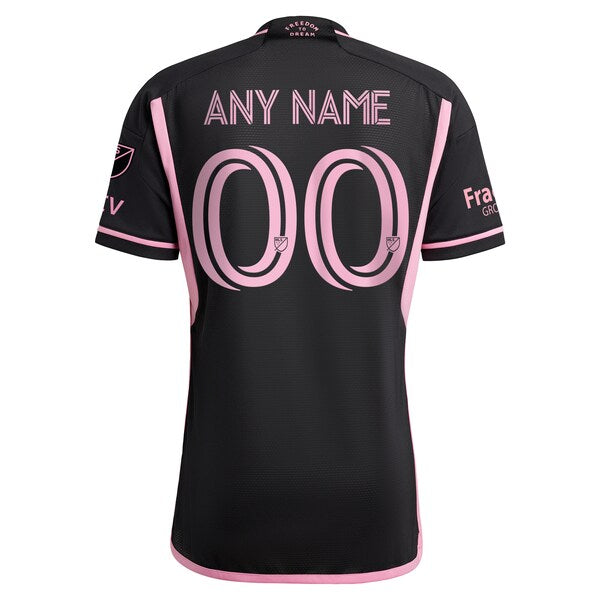 Inter Miami CF adidas 2024 La Noche Authentic Custom Jersey - Black