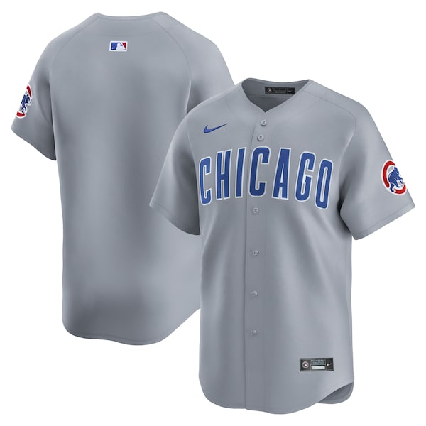 Chicago Cubs Nike Road Limited Jersey - Gray