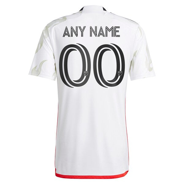 FC Dallas adidas 2024 Burn Baby Burn Replica Custom Jersey - White