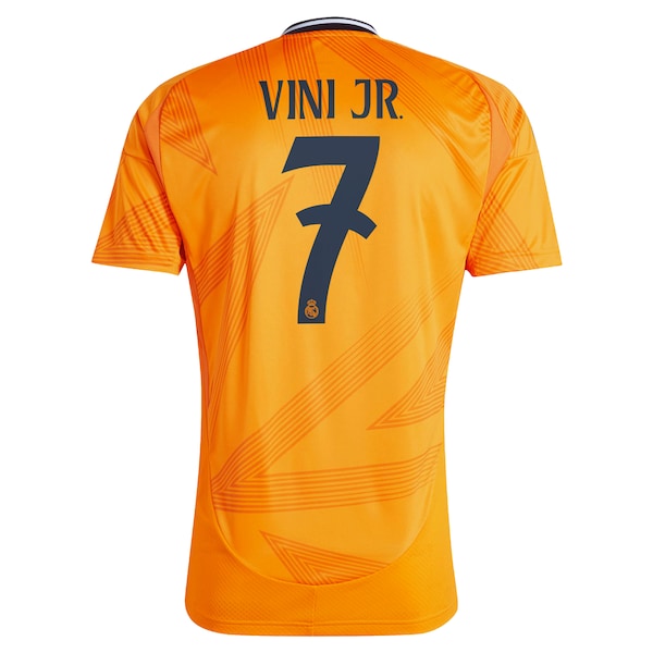 Vini Jr. Los Merengues adidas 2024/25 Away Replica Player Jersey - Orange