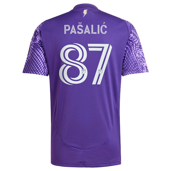 Marco Pašalić Orlando City SC adidas 2025 Perfect Storm Replica Player Jersey - Purple