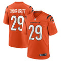 Cam Taylor-Britt Cincinnati Bengals Nike Alternate Game Jersey -  Orange/Black/White