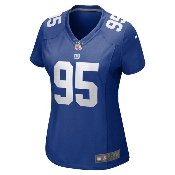 Jordon Riley New York Giants Nike Women's Team Game Jersey -  Royal
