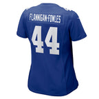Demetrius Flannigan-Fowles New York Giants Nike Women's Team Game Jersey -  Royal