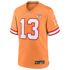 Mike Evans  Tampa Bay Buccaneers Nike 50th Season Game Jersey - Creamsicle/Red