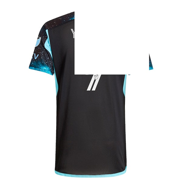 Kelvin Yeboah Minnesota United FC adidas 2024 Starry Night Authentic Player Jersey - Black