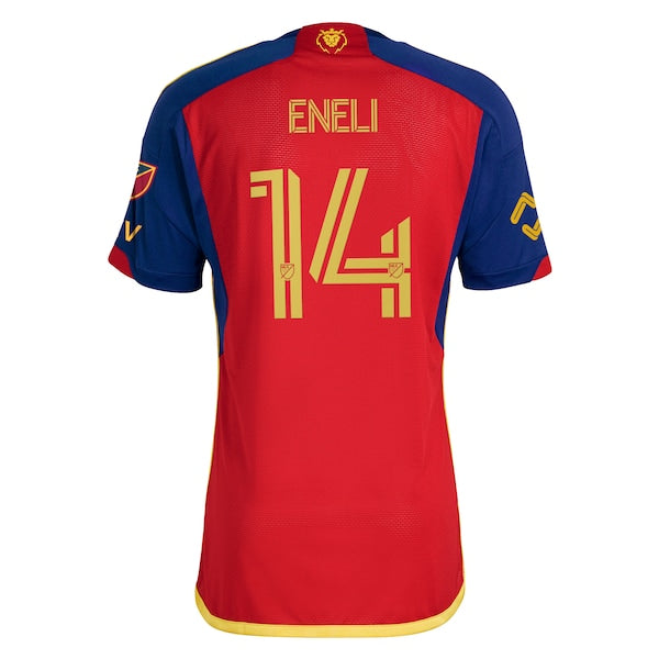 Emeka Eneli Real Salt Lake adidas 2024 Peak Utah Authentic Player Jersey - Red
