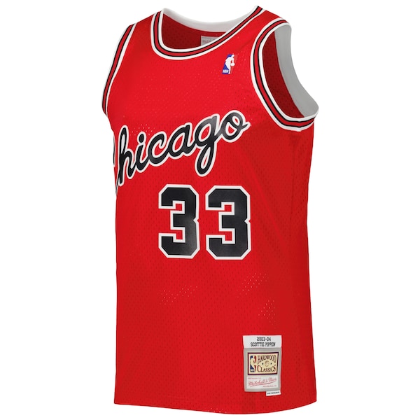 Scottie Pippen Chicago Bulls  Hardwood Classics 2003-04 Swingman Jersey - Red