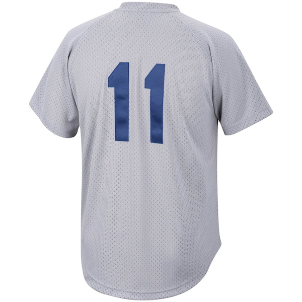 Edgar Martinez Seattle Mariners Cooperstown Collection Mesh Batting Practice Jersey - Charcoal