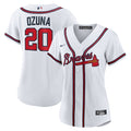 Marcell Ozuna Atlanta Braves Nike Women's Home Replica Jersey - White