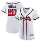 Marcell Ozuna Atlanta Braves Nike Women's Home Replica Jersey - White