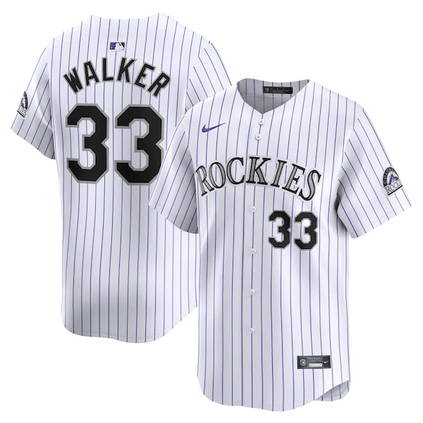 Larry Walker Colorado Rockies Nike Home Limited Player Jersey - White