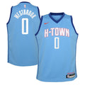 Russell Westbrook Houston Rockets Nike Youth 2020/21 Swingman Jersey Blue - City Edition