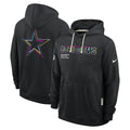 Dallas Cowboys Nike 2025 NFL Crucial Catch Sideline Standard Issue Dri-FIT Hoodie - Black