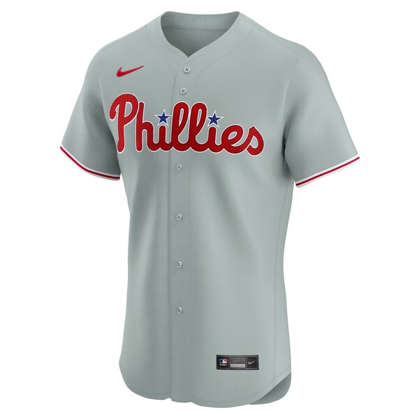 Trea Turner Philadelphia Phillies Nike Road Elite Player Jersey - Gray