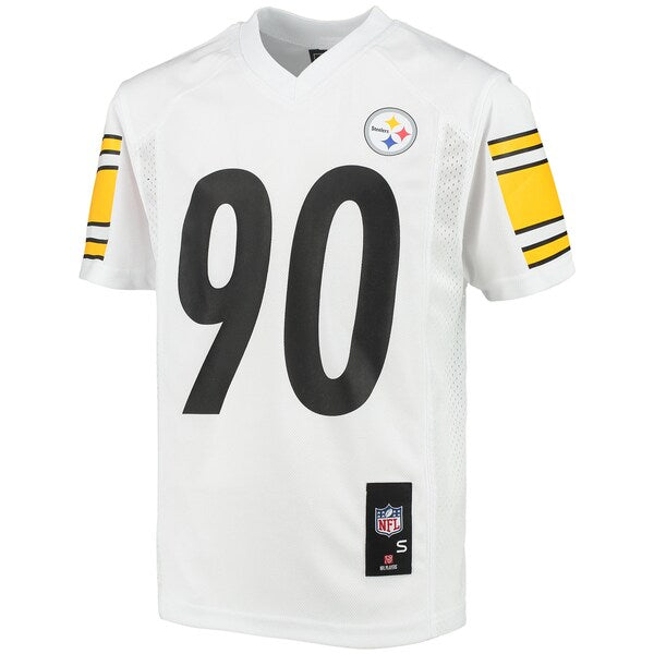 T.J. Watt Pittsburgh Steelers Youth Replica Player Jersey - White