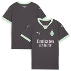 AC Milan Puma Youth 2024/25 Third Replica Jersey - Charcoal