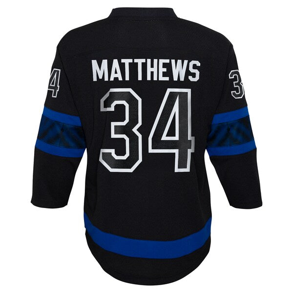 Auston Matthews Toronto Maple Leafs Preschool  Replica Player Jersey - Black
