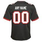 Tampa Bay Buccaneers Nike Youth Alternate Custom Game Jersey - Pewter