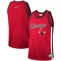 Chicago Bulls  Hardwood Classics Team Heritage Fashion Jersey - Red
