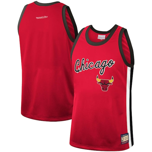 Chicago Bulls  Hardwood Classics Team Heritage Fashion Jersey - Red