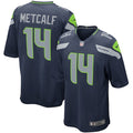 DK Metcalf Seattle Seahawks Nike Game Player Jersey - College Navy/White