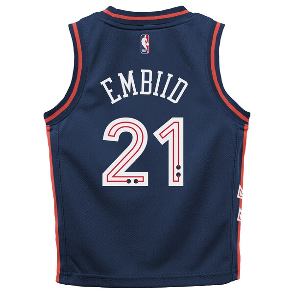Joel Embiid Philadelphia 76ers Nike Toddler Swingman Replica Jersey - City Edition - Navy