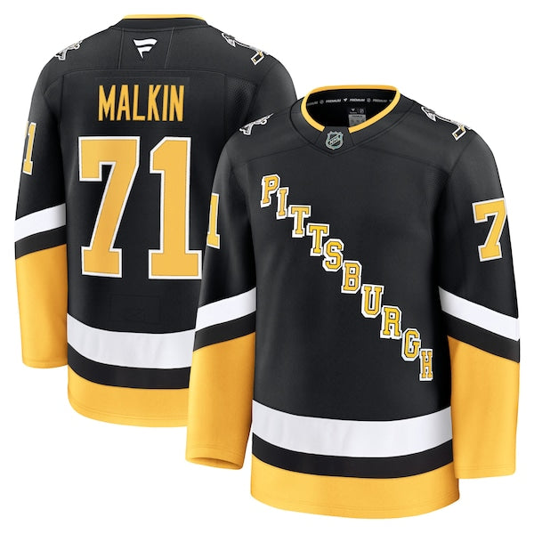 Evgeni Malkin Pittsburgh Penguins  Alternate Premium Jersey - Black