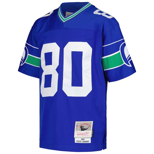 Steve Largent Seattle Seahawks Youth 1985 Retired Player Legacy Jersey - Royal