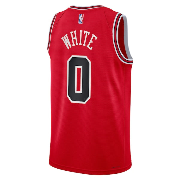 Coby White Chicago Bulls Youth Swingman Jersey - Red - Icon Edition