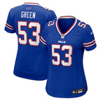 Kendrick Green Buffalo Bills Nike Women's Team Game Jersey -  Royal