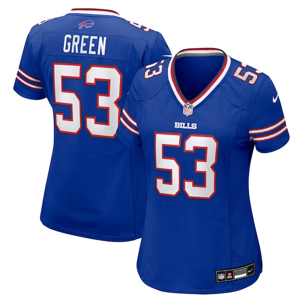 Kendrick Green Buffalo Bills Nike Women's Team Game Jersey -  Royal