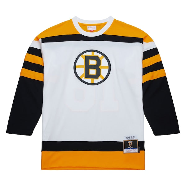Willie O'Ree Boston Bruins 1958 Blue Line Player Jersey - White
