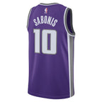 Domantas Sabonis Sacramento Kings Nike Unisex Swingman Jersey - Icon Edition - Purple