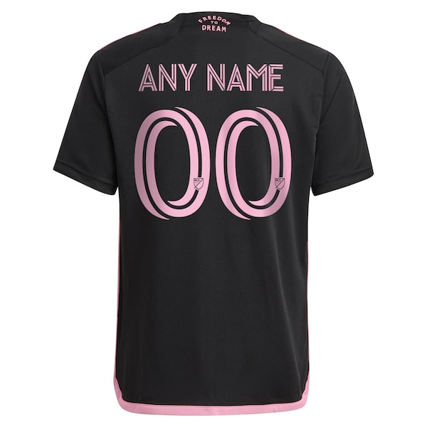 Inter Miami CF adidas Youth 2024 La Noche Replica Custom Jersey - Black