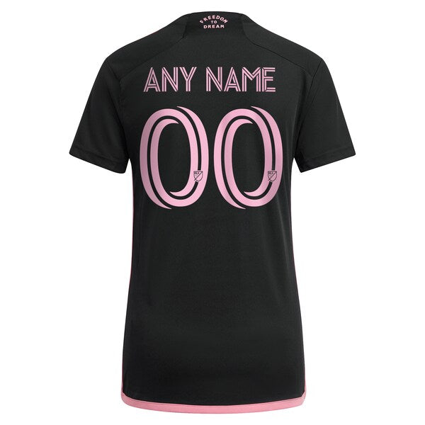 Inter Miami CF adidas Women's 2024 La Noche Replica Custom Jersey - Black