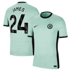 Reece James Chelsea Nike 2023/24 Third Stadium Replica Player Jersey - Mint/Blue/Navy
