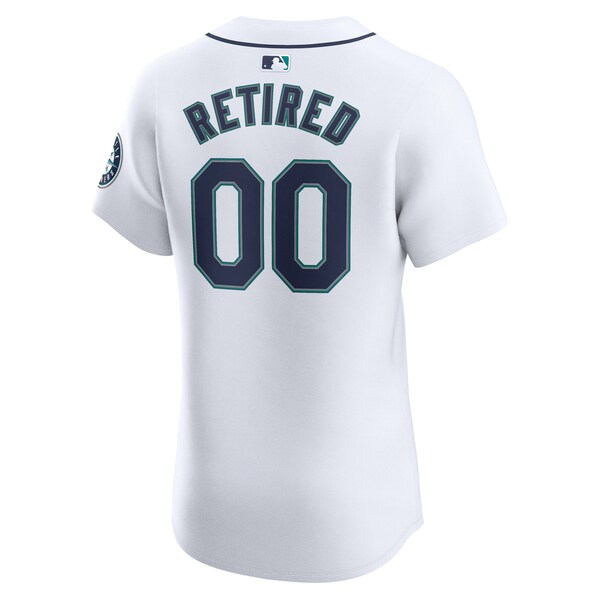 Seattle Mariners Nike Home Elite Pick-A-Player Retired Roster Jersey - White