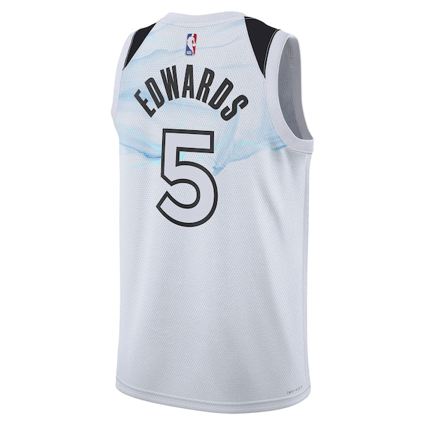 Anthony Edwards Minnesota Timberwolves Nike Unisex 2024/25 Swingman Player Jersey - City Edition - White