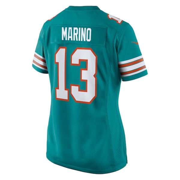 Dan Marino Miami Dolphins Nike Women's Retired Player Jersey - Aqua