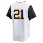 Roberto Clemente Pittsburgh Pirates Nike Cooperstown Collection Limited Jersey - White/Gray