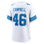 Jack Campbell Detroit Lions Nike White Game Jersey -  White/Blue/Black