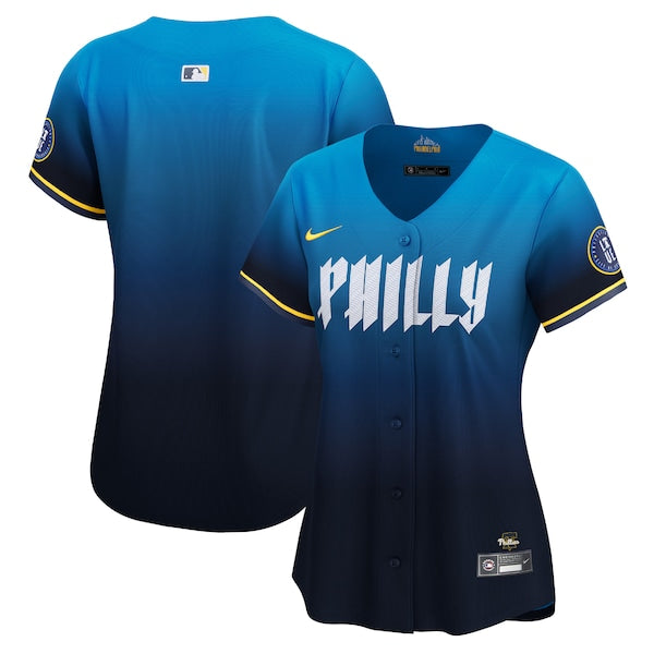 Philadelphia Phillies Nike Women's 2024 City Connect Limited Jersey - Blue